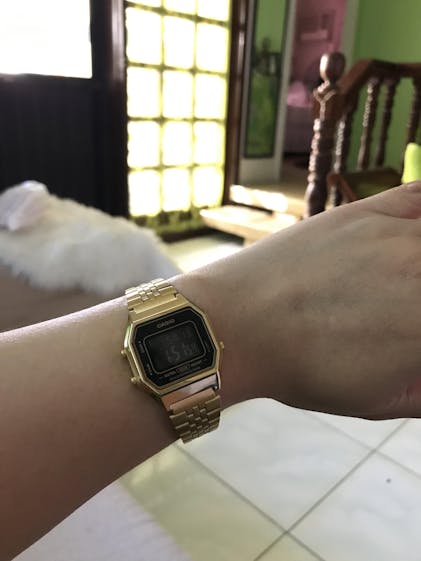 Orologio CASIO da donna LA680WGA-1DF Vintage Acciaio dorato Orologio CASIO da donna LA680WGA-1DF Vintage Acciaio dorato