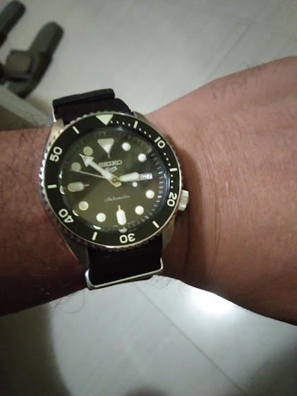 Sports Best Seiko Reddit Seiko SRPD55K3 Sports Black Nylon Strap