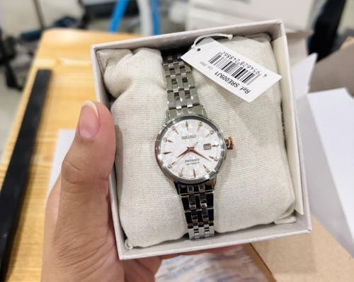 Seiko SRE009J1 Presage Cocktail Time Skydiving Automatic Watch for Women