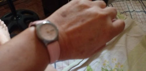 Casio LTP-V006L-4B Pink Leather Strap Watch for Women