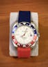 Custom White Pepsi GMT | Watch Mod | Seiko Mod | Stainless Steel Sport Watch | Custom NH35 Movement | Blue Red | Jubilee Strap | Sapphire