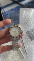 Custom Polar White Coke GMT | Stainless Steel Sport Watch | Sapphire Crystal on Jubilee Bracelet | Seiko Mod | Watch Mod | Custom Watch