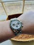 Seiko Daytona Modern Date 40mm | Panda Dial | Stainless Steel | Seiktona Seikotona | Chronograph | Chrono | Stopwatch | Steel Sport Watch | VK63