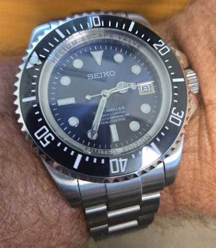 Seiko Skx Marinemaster Mod Custom Casino Royale Sub Stainless