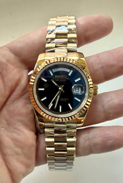 Custom Bluesy Sub | NH35 Automatic Dive Watch