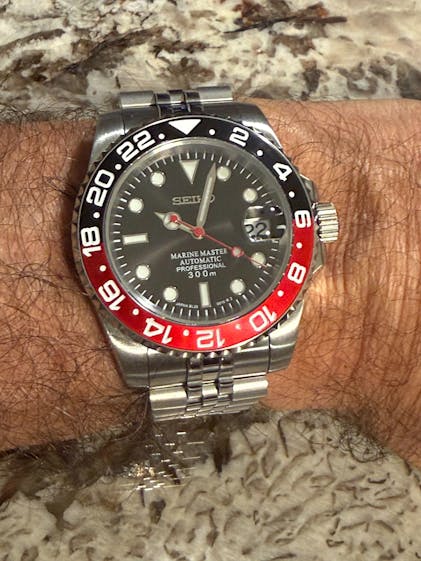 Custom Bluesy Sub | NH35 Automatic Dive Watch