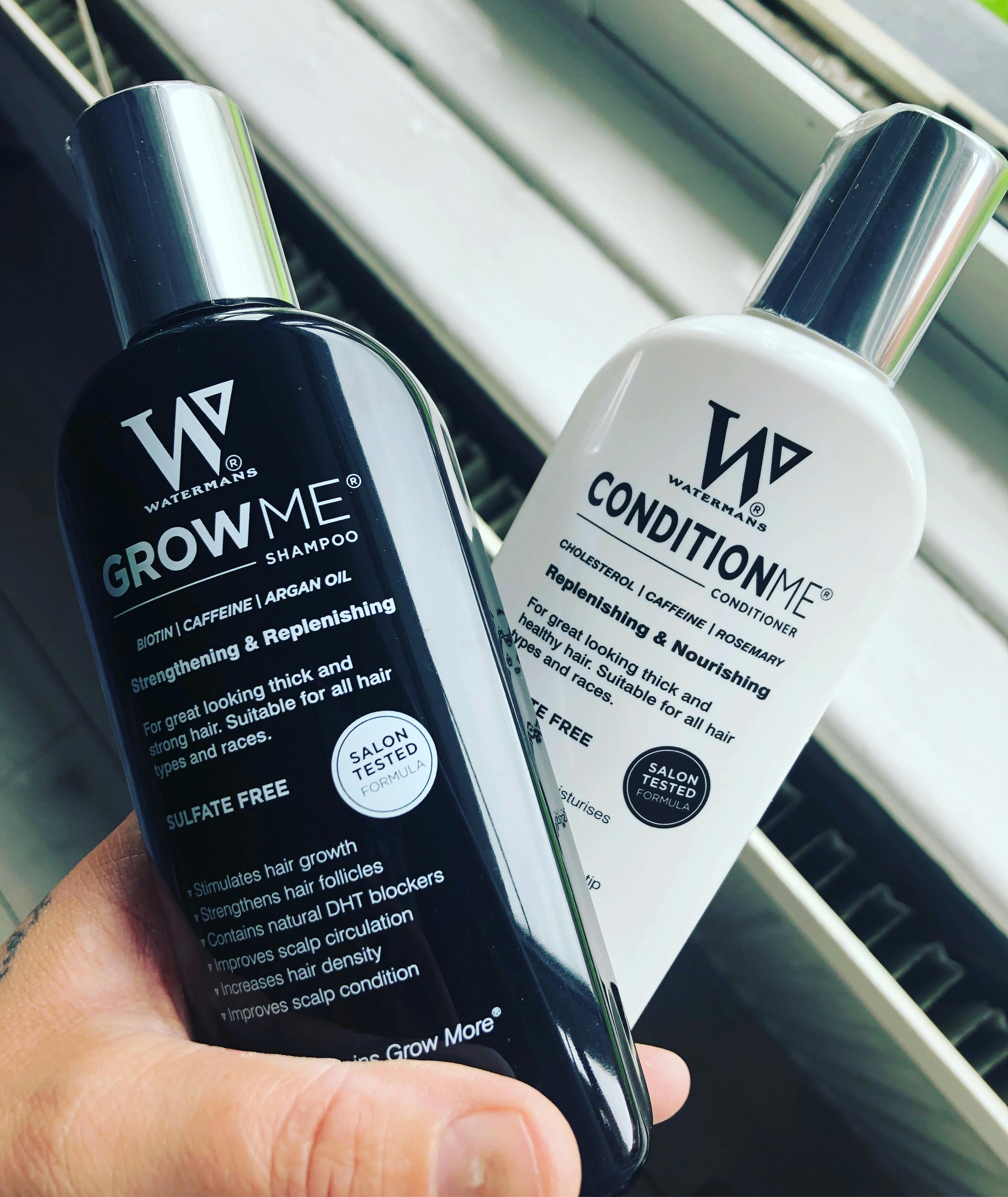 Hair Growth Shampoo And Conditioner Watermans Hair Growth Set 