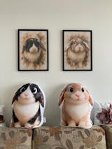 Haustier Formkissen im Disney-Pixar Style