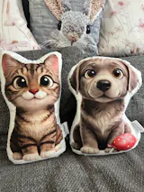 Haustier Formkissen im Disney-Pixar Style