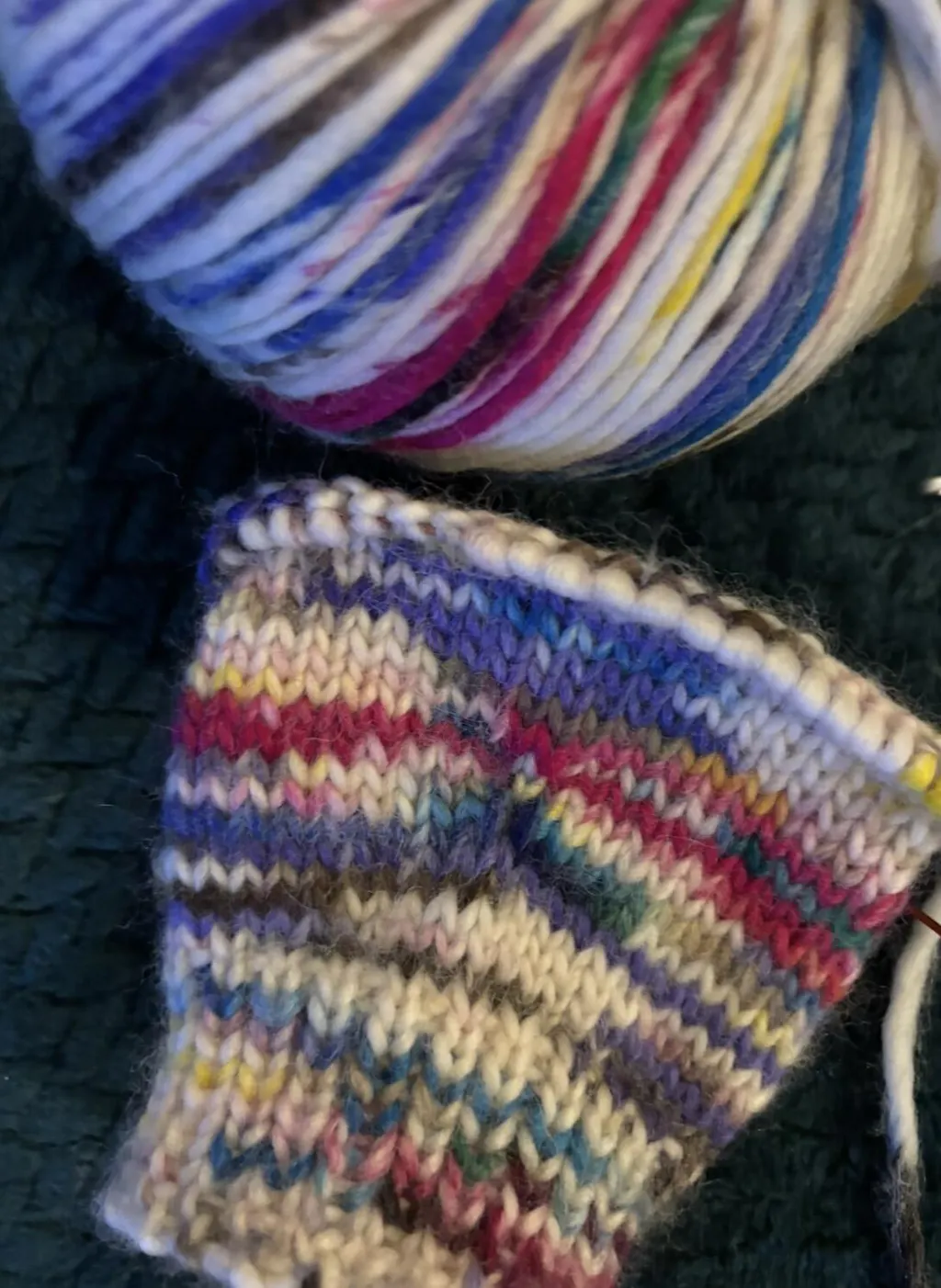 Petite Wool Hand Painted Sprinkle  - Limited Edition