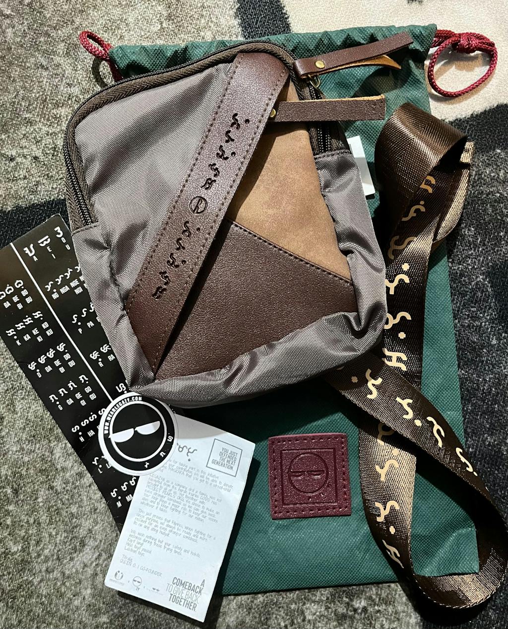 BAYBAYIN MINI CHEST BAG | ALAKBAY