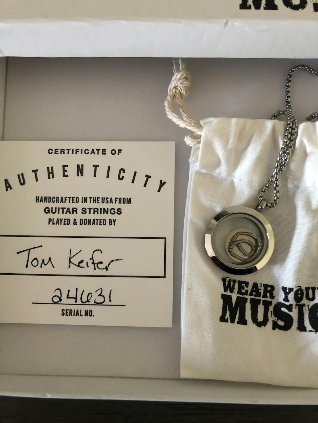 Guitar String Jewelry from Tom Keifer of Cinderella Wear Your Music
