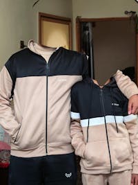 Active Streetwear Winter - Tan/Black