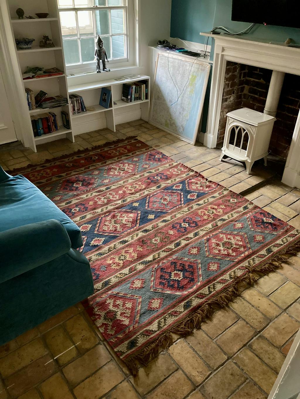 Nomad Taurus Rug | Kilim Rug – Weaver Green