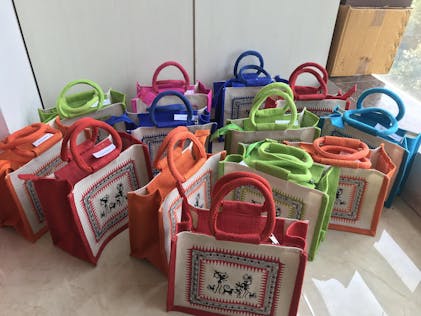 Printed Jute Bag Manufacturer - 011 