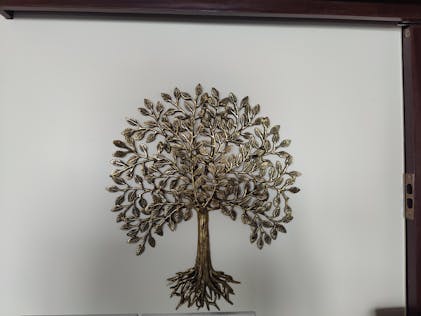 Brass Kalpavriksha Wall Hanging Tree with Roots - WL0890 - WL0890 at Rs  5,876.10