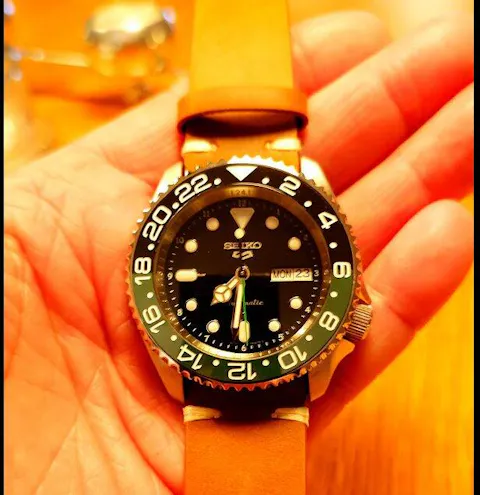 Seiko SRPK29 "5KX" OEM Dial (With 12 Hour Markers)