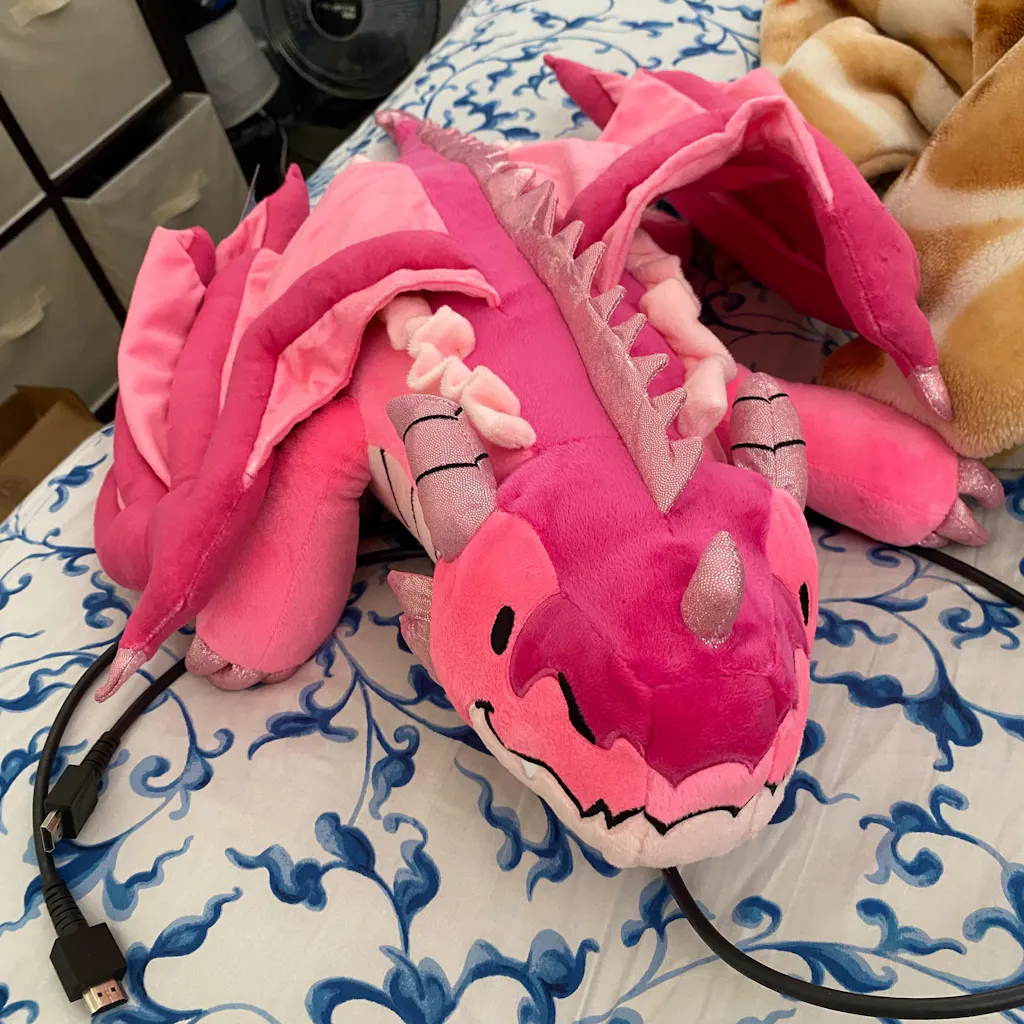 Weighted Pink Dragon – Weighted Wildlife