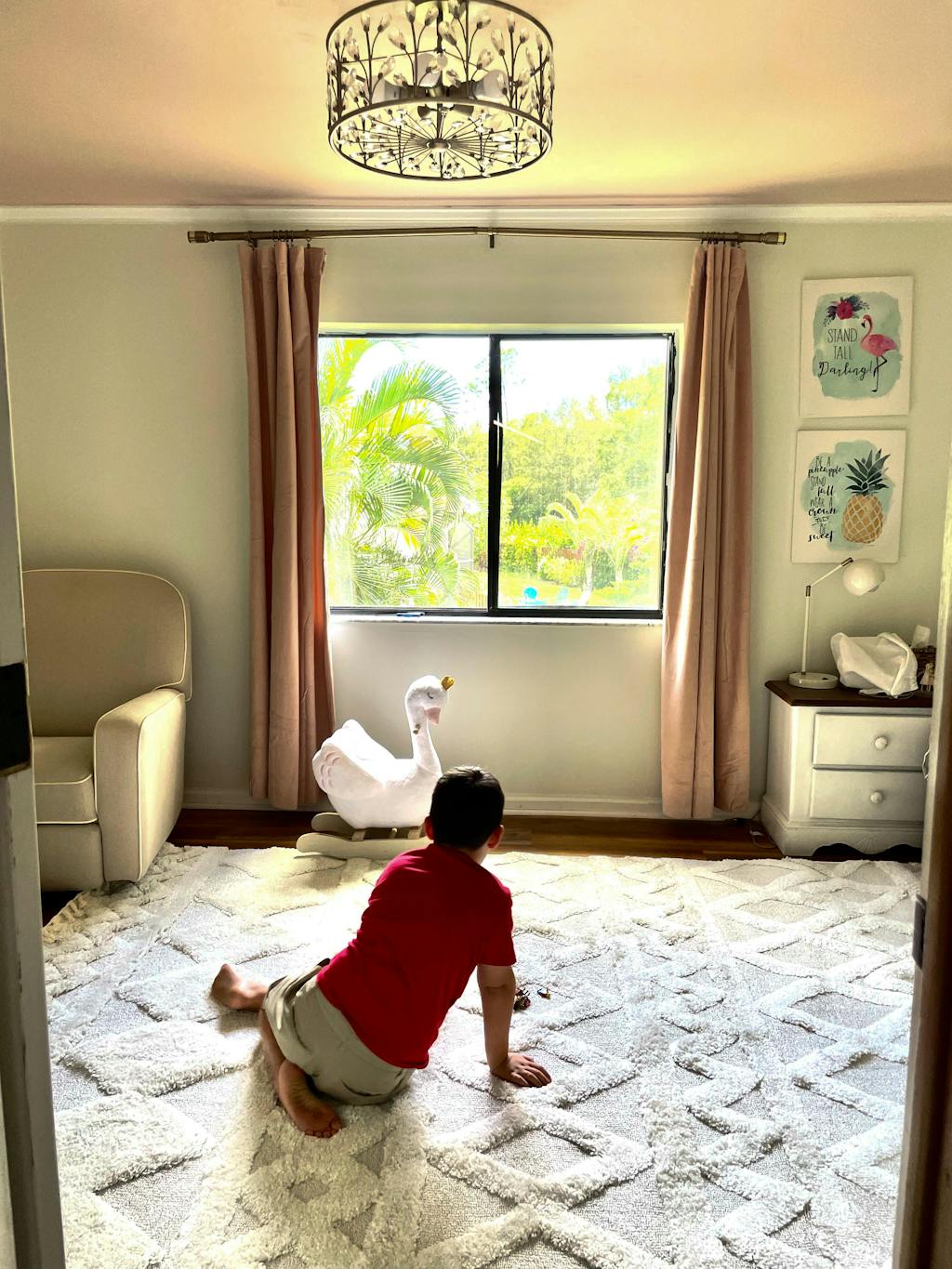 Salem Austen Vintage Diamond Pattern Ivory Farmhouse Rug By Cotton Stem