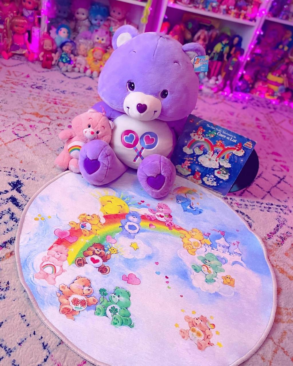 Care Bears Castle In The Sky Blue Area Rug By Well Woven CRB14A