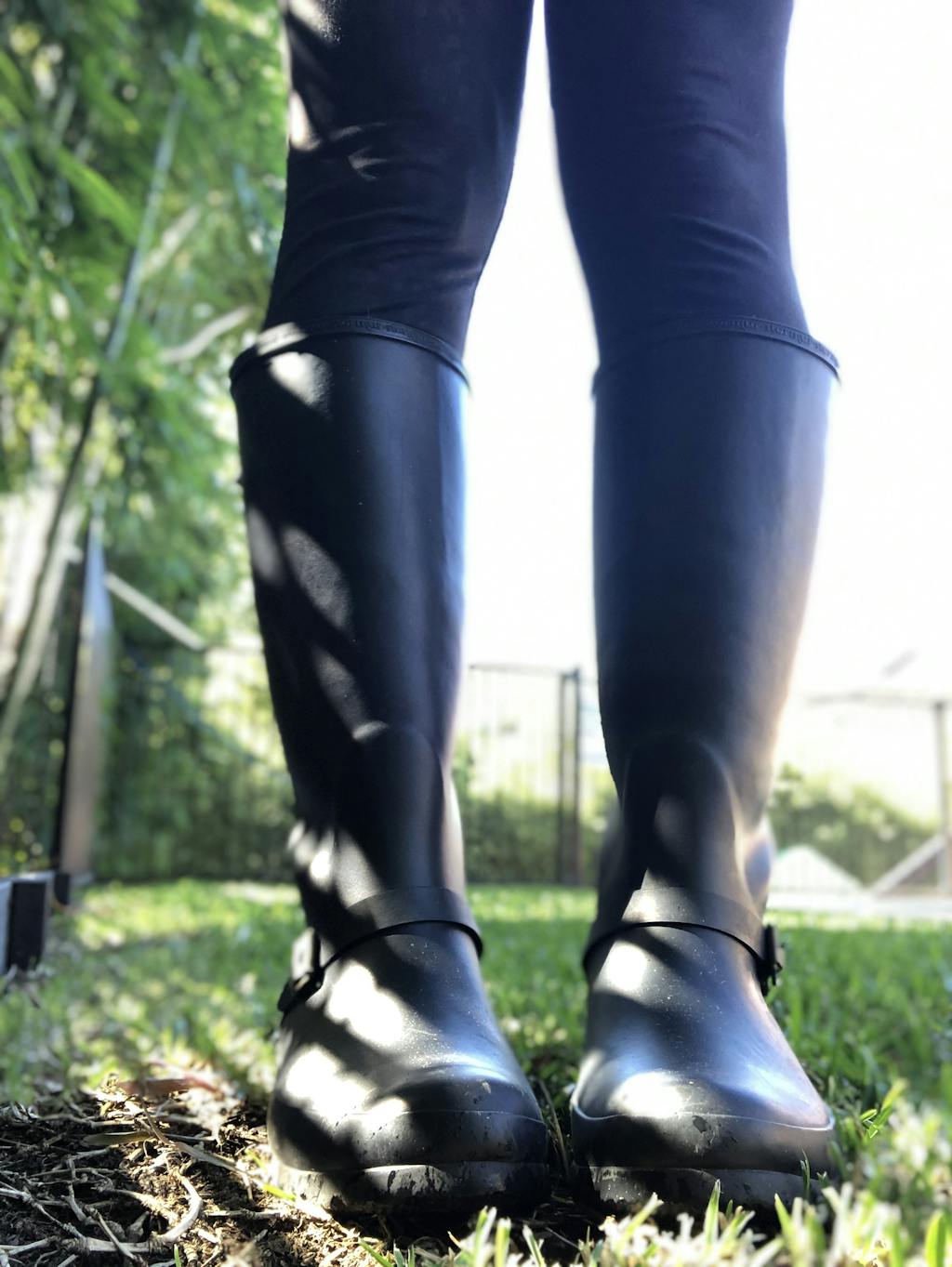 Original Fleeced Tall Gumboots Rustic Black • By Stormur • Wellies Online