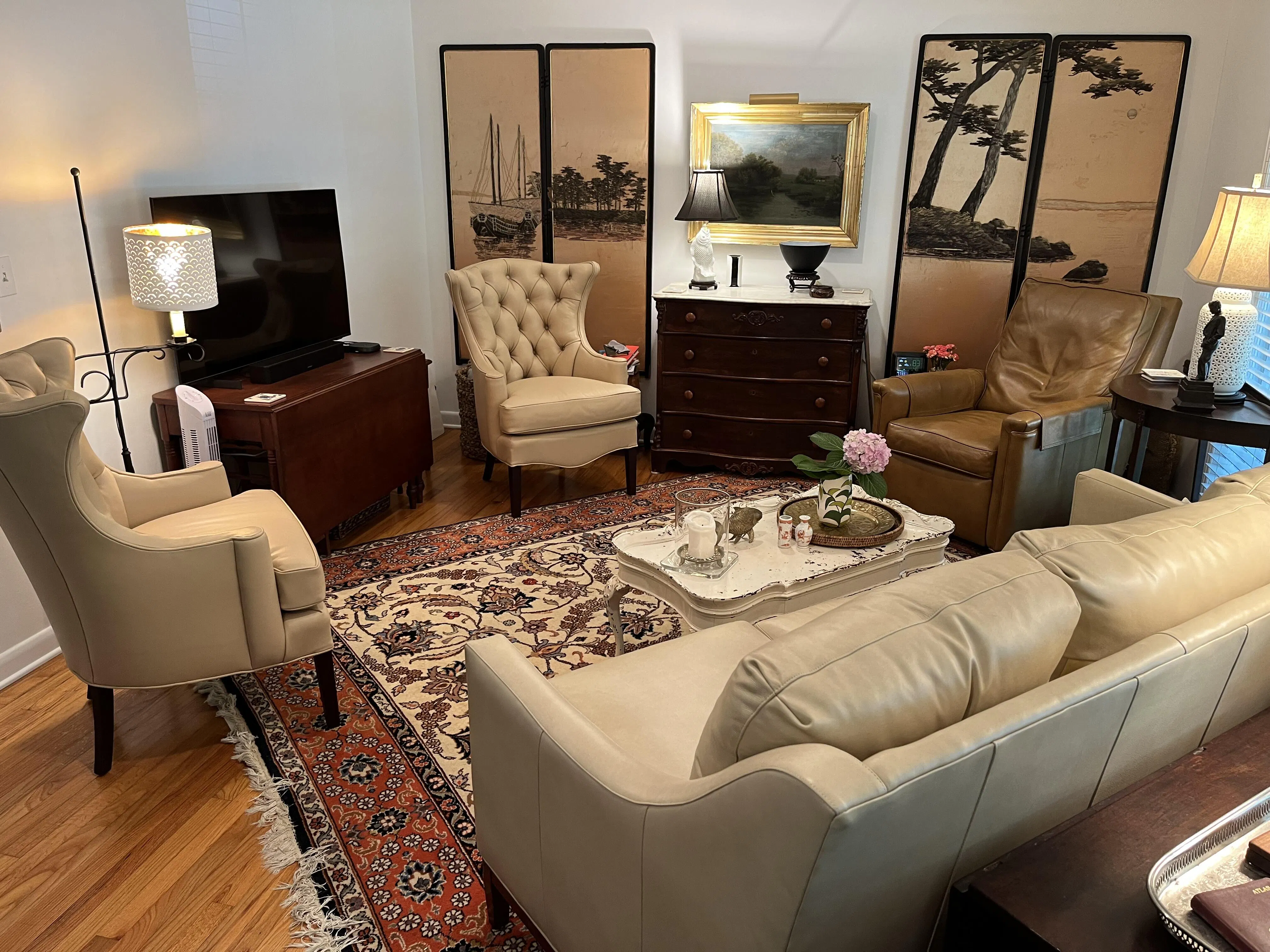 Maddox Tufted Leather Chair by American Luxury Wellington's Fine