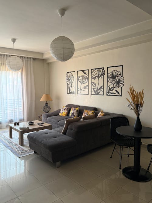 4 Flowers Decoration murale