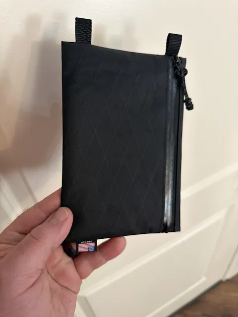 XPac RFID Travel Pouch – Ultralight Travel Wallet & Organizer for Hiking, Backpacking and EDC