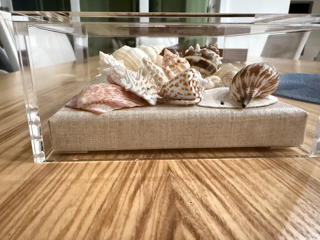 Modern UV-Grade Acrylic Shadowbox with Linen Canvas 3" Depth