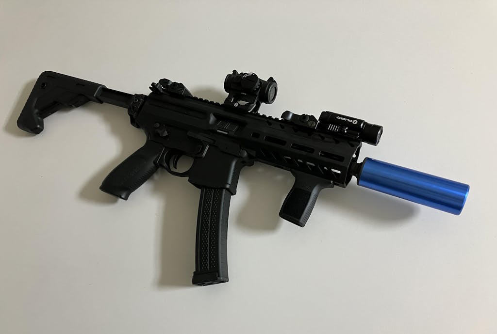 VFC Original Parts MPX 6 Inch Handguard with Outer Barrel