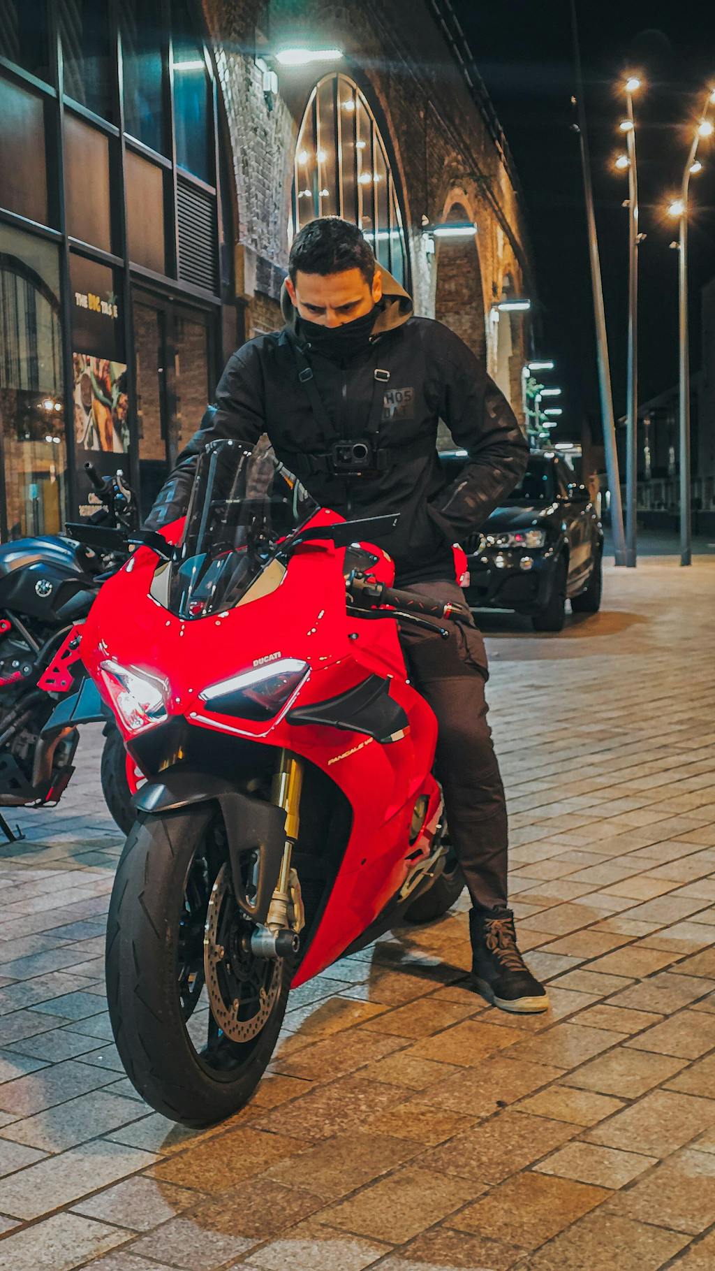 GREY Armoured Motorcycle Cargo Pants