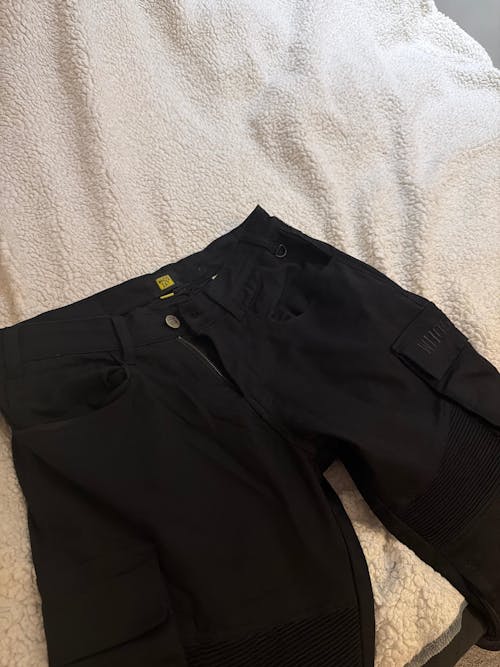 Blacked Out Armoured Motorcycle Hoodie