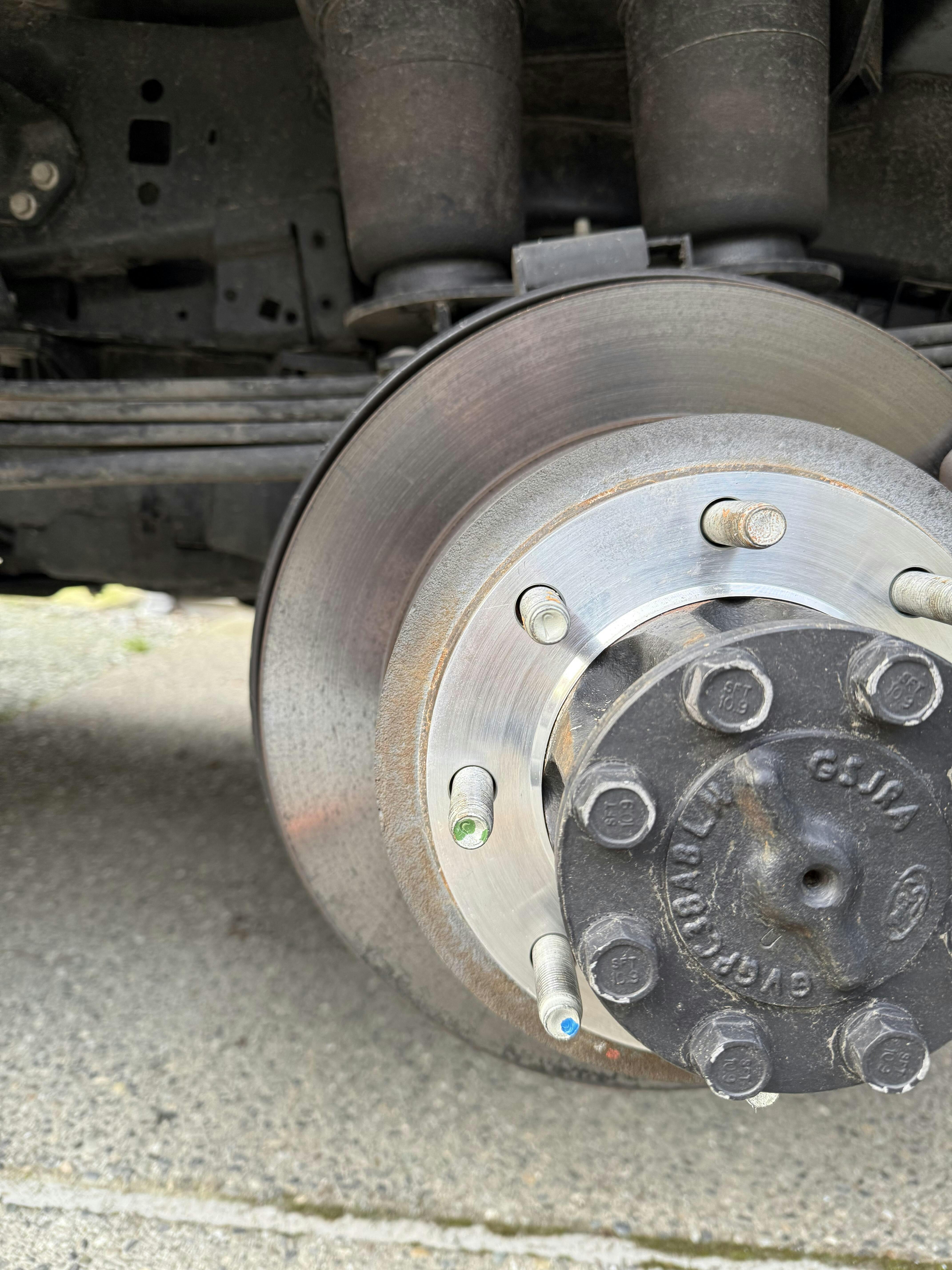 thumbnail image 2 of 2-Pack 3/8" (10mm) Wheel Spacers For Ford F-250/F-350/Excursion 8x170 Bolt Pattern - Hub Centric 124.9mm 2 of 11