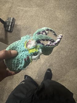 Interactive Octopus Plush Dog Toy with Squeakers