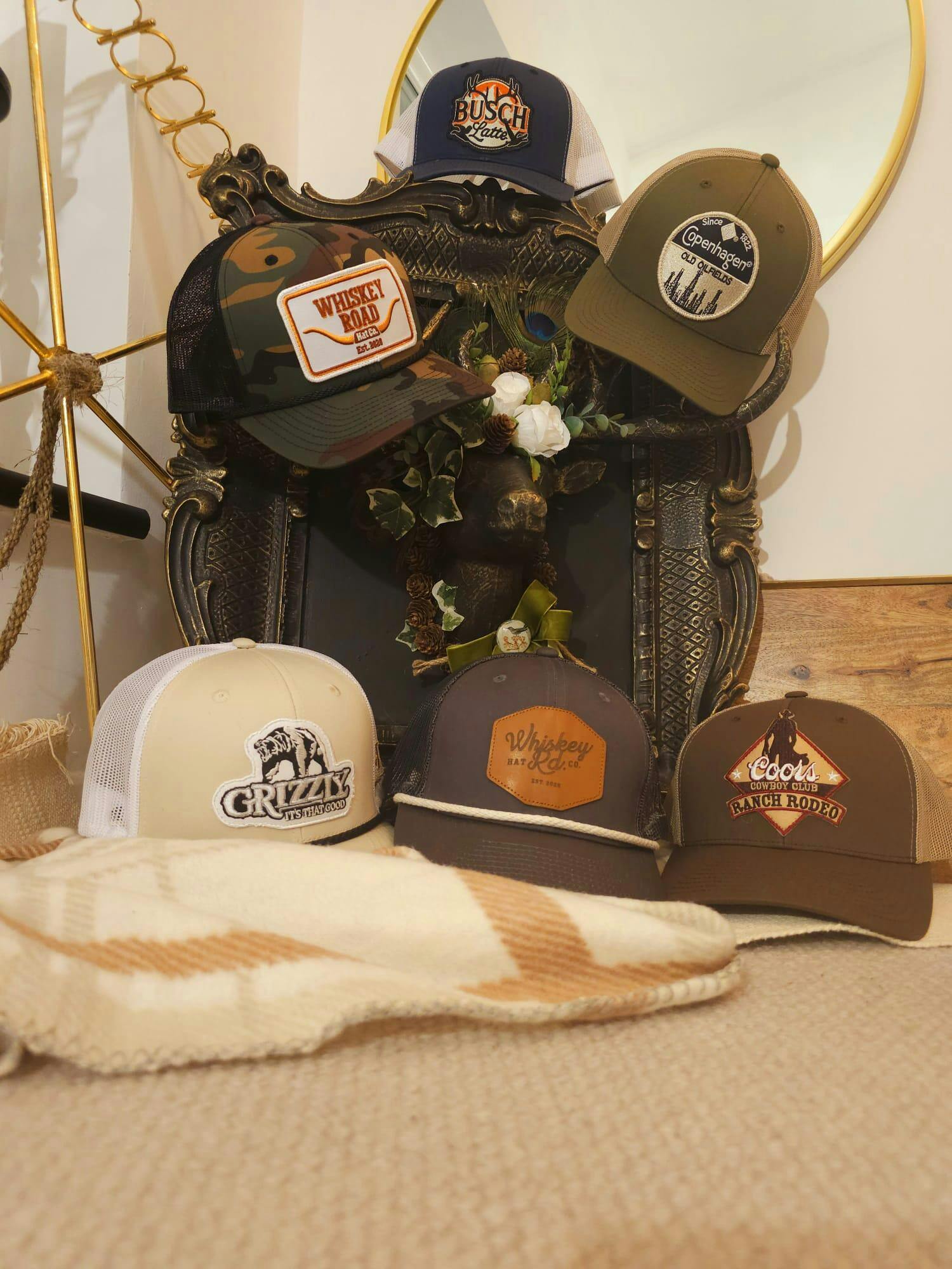 Copenhagen Oilfields Patch | Hat Patch | Whiskey Road Hat Company
