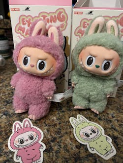 Labubu The Monsters Exciting Macaron Series Plush Pendant Blind Box
