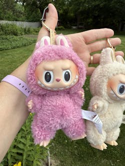 Labubu The Monsters Exciting Macaron Series Plush Pendant Blind Box