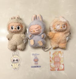 Labubu The Monsters Exciting Macaron Series Plush Pendant Blind Box