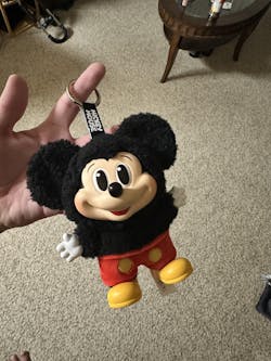 MlCKEY FAMILY Cute Together Keychain Series Plush Blind Box