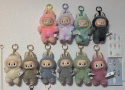 Labubu The Monsters Exciting Macaron Series Plush Pendant Blind Box