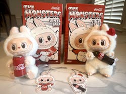 THE MONSTERS Labubu COCA COLA Series Vinyl Plush Dolls, Blind Box