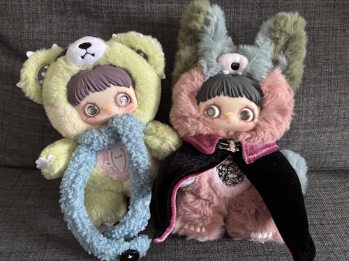 ぬいぐるみ・マスコット SKULLPANDA Plush Doll Cage-Uncage POPMART SKULLPANDA Cage Uncage Plush Doll (Shanghai