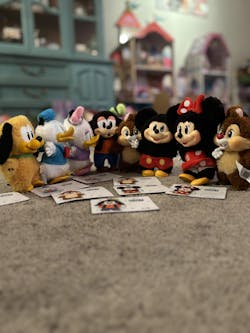 MlCKEY FAMILY Cute Together Keychain Series Plush Blind Box