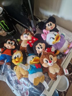 MlCKEY FAMILY Cute Together Keychain Series Plush Blind Box