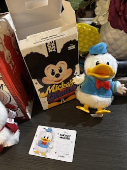 MlCKEY FAMILY Cute Together Keychain Series Plush Blind Box
