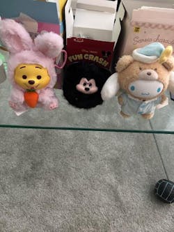 DSN-Mickey Fun Crash Series Vinly Plush Pendant Dolls, Blind Box