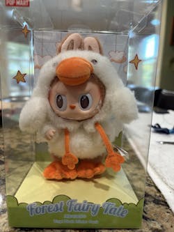 THE MONSTERS Labubu Forest Fairy Tale Series Plush Doll, Hanging Card