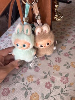 THE MONSTERS Pin for Love Series-Vinyl Plush Pendant Blind Box (A-M)