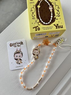 THE MONSTERS Labubu Good Luck To You Phone Charm Blind Box