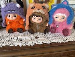 WAKUKU Fuzzy Trendy Fun Party Series Plush Dolls, Blind Box